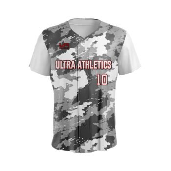 Button Down Baseball Jersey Sublimation