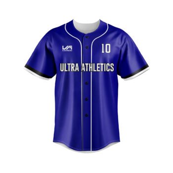 Button Down Baseball Jersey Sublimation