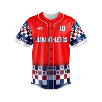 Button Down Baseball Jersey Sublimation