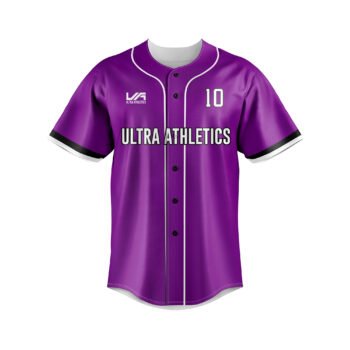 Button Down Baseball Jersey Sublimation